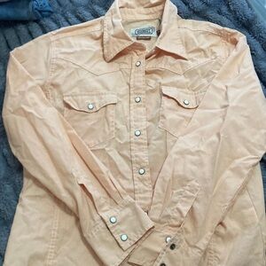 Schmidt Work Wear Ladies pearl snap long sleeve